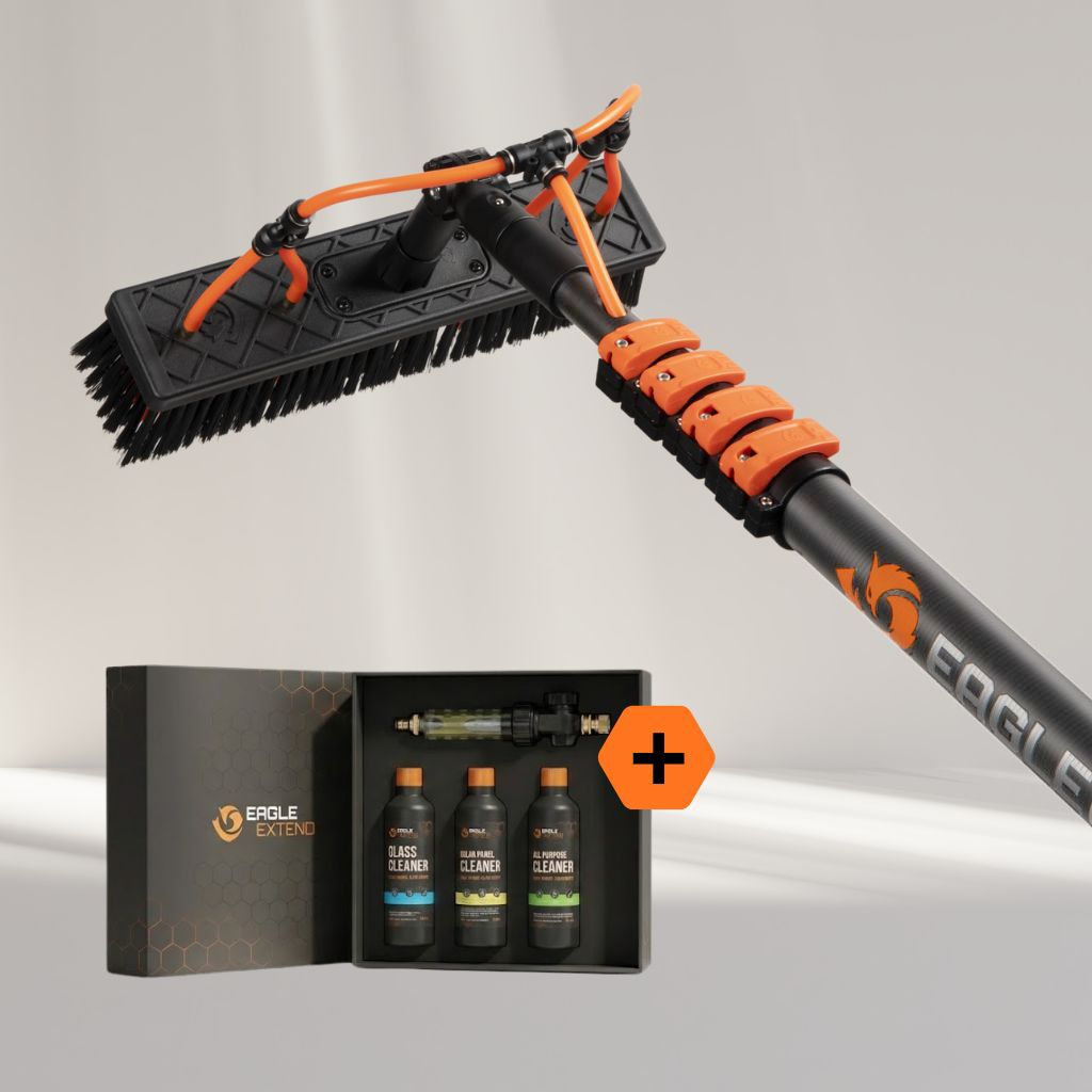 Telescoopsteel Carbon Fiber Supreme incl. HexaLock Wasborstel