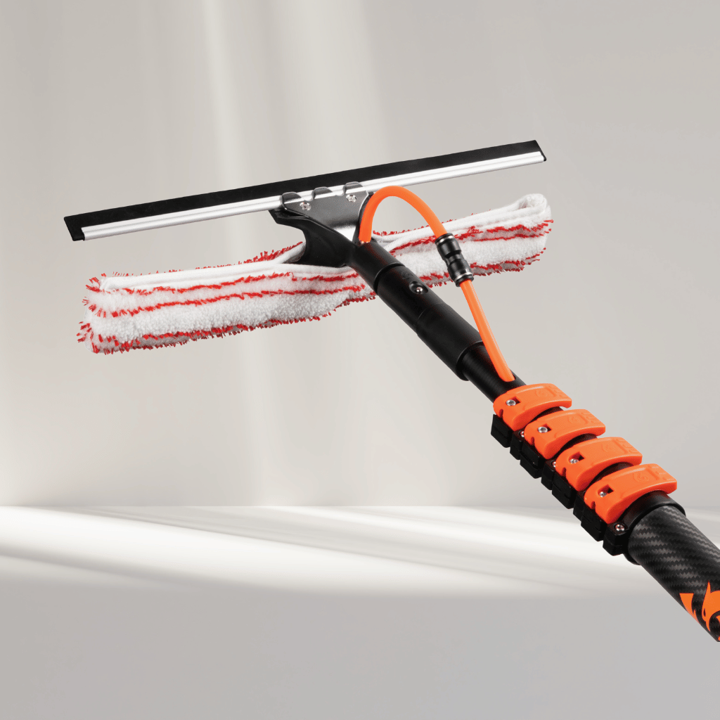 Telescoopsteel Carbon Fiber 3K Supreme + Bundel Glas - Houtwerk - Zonnepanelen