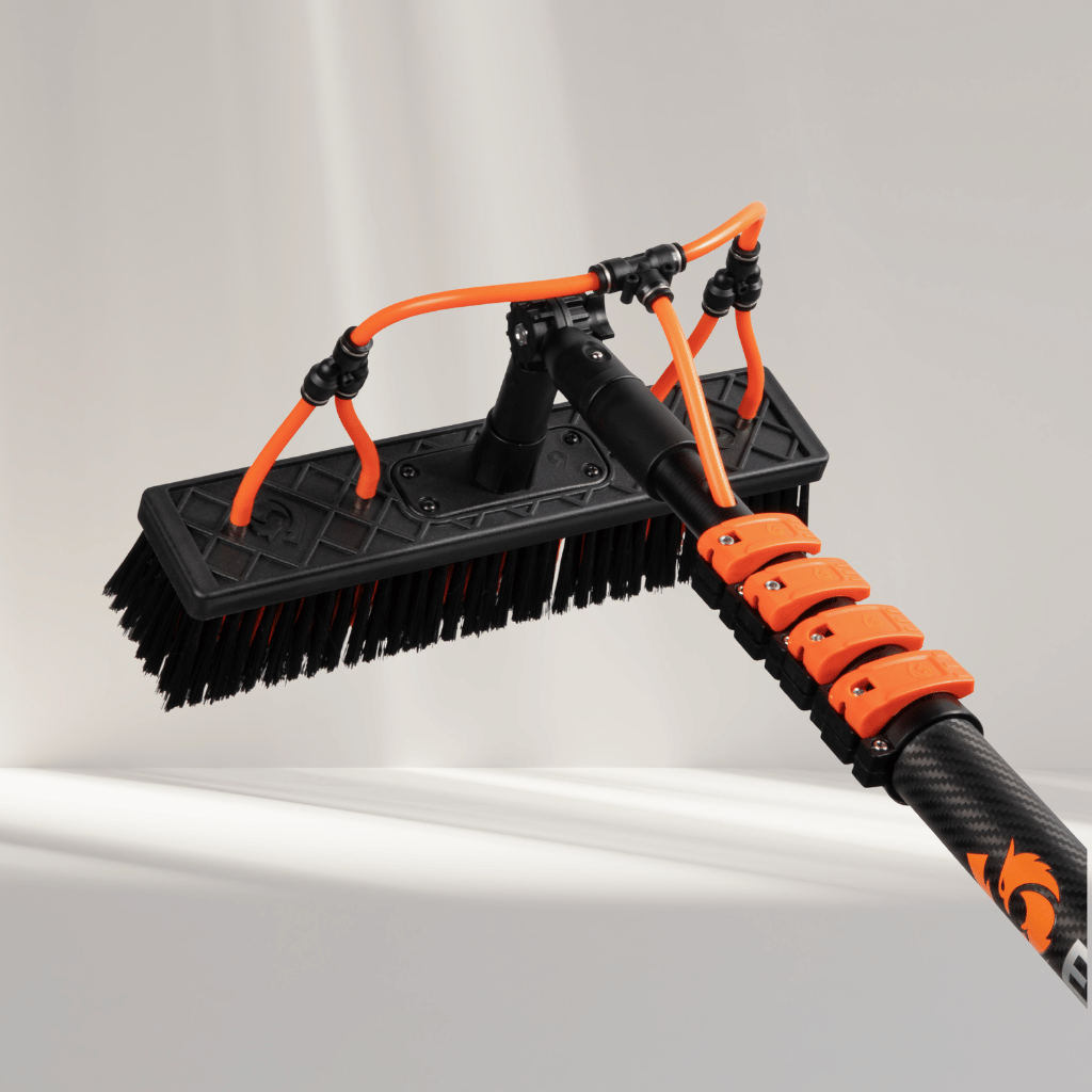 Telescoopsteel Carbon Fiber 3K Supreme + Bundel Glas - Houtwerk - Zonnepanelen