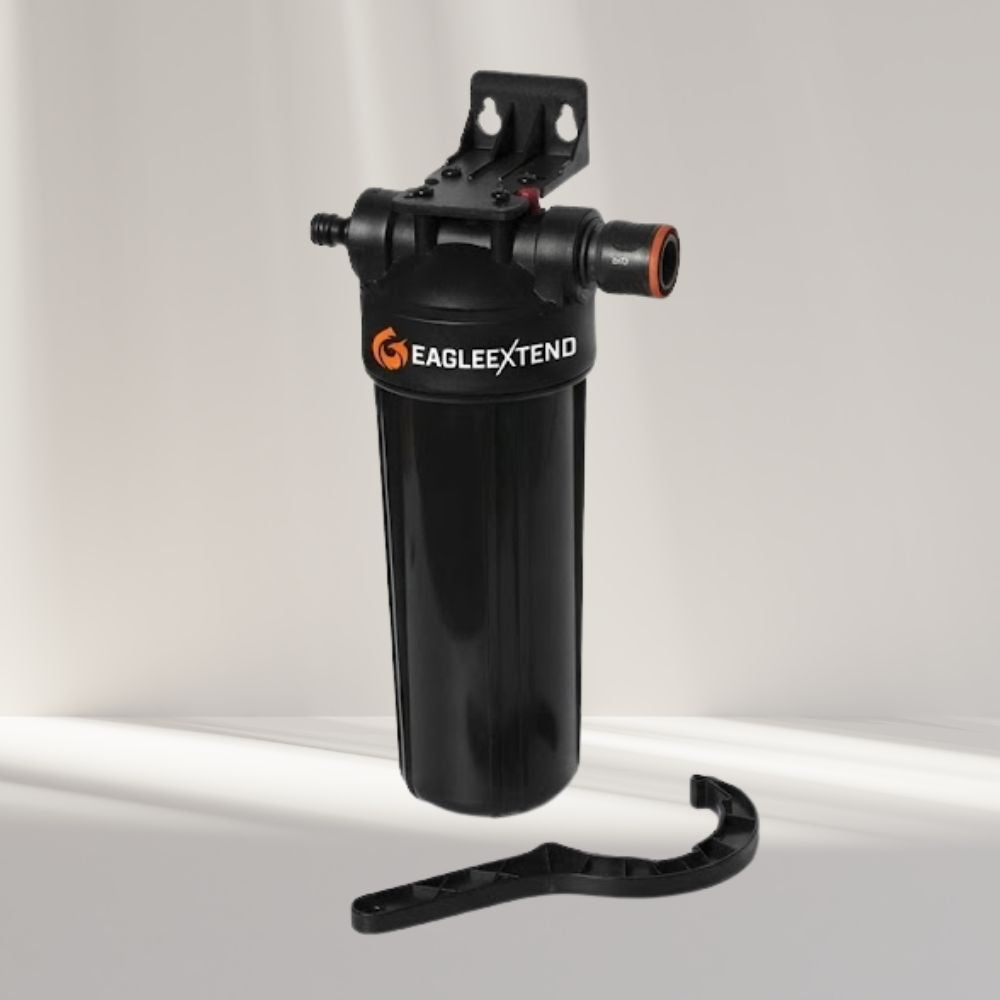 Telescoopsteel Carbon Fiber 3K Supreme + Bundel Glas en Zonnepanelen Vlekkenvrij