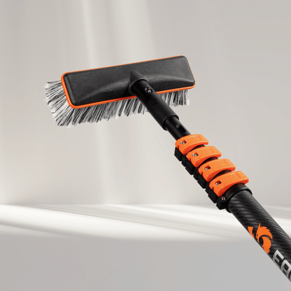 Telescoopsteel Carbon Fiber 3K supreme + Bundel Borstels