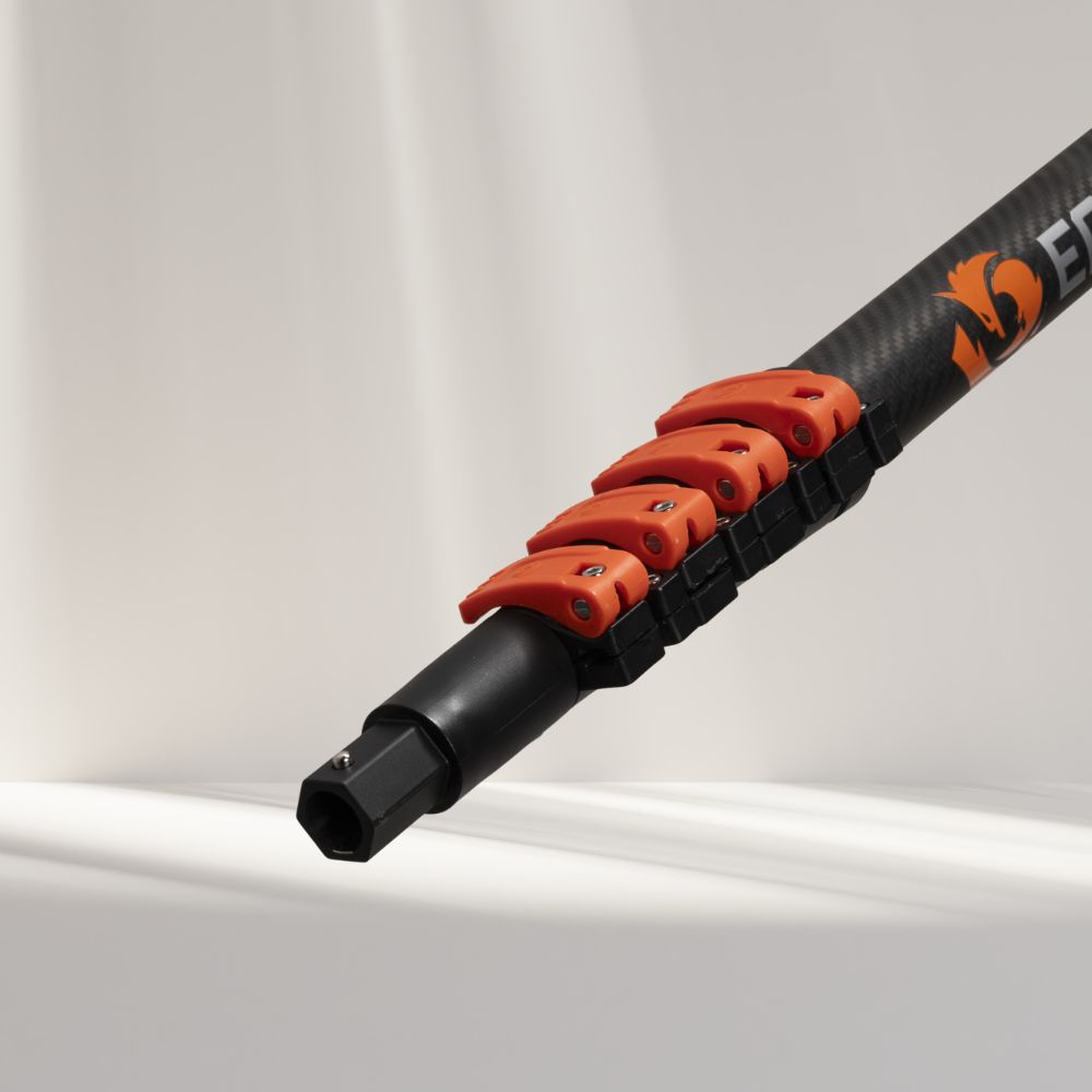 Eindadapter telescoopstok eindsegment 22mm - HexaLock