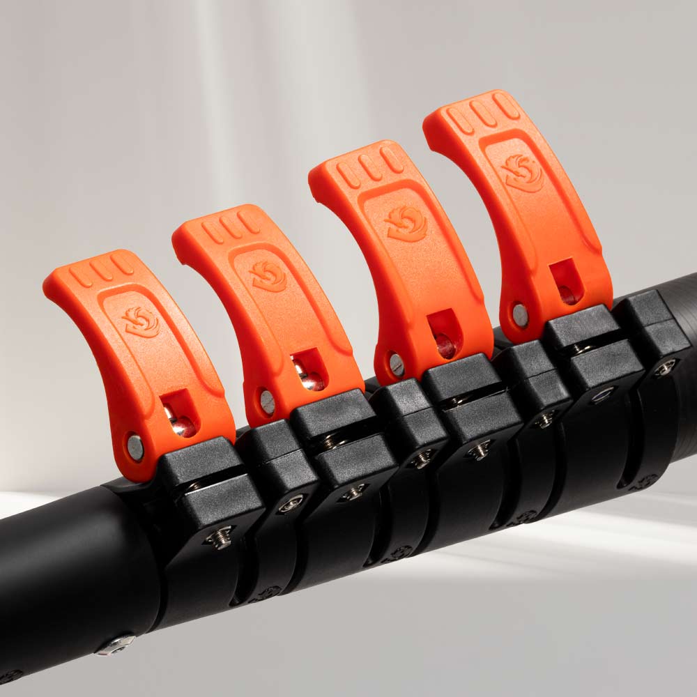 Telescoopsteel Carbon Fiber 3K Supreme + Bundel Glas en Houtwerk